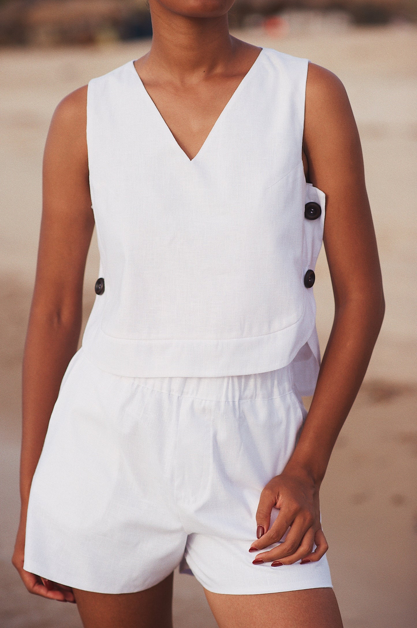 Top Cyril lin blanc